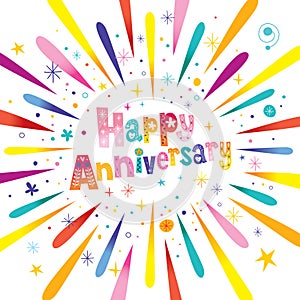 Happy Anniversary greeting card