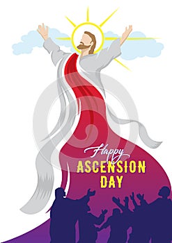 Happy Ascension Day of Jesus Christ photo
