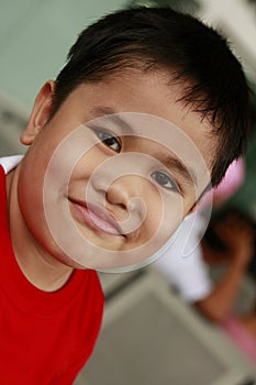 Happy Asian Boy