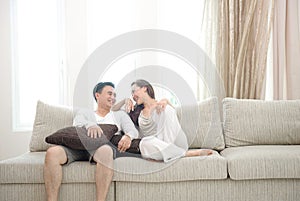 Happy Asian Couple img