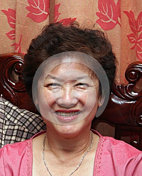 Happy Asian Woman