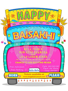 Happy Baisakhi background