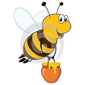 Contento ape Miele superare di poco 