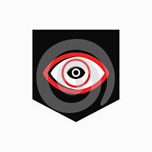 Security logo design icon