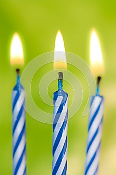 Happy birthday candles