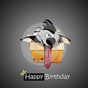 Happy Birthday dog gift