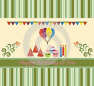 Happy Birthday Greeting Card