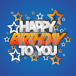 Happy Birthday Greeting Card