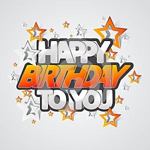 Happy Birthday Greeting Card