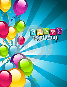 Happy Birthday Greeting Card