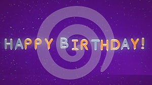 Happy birthday intro outro