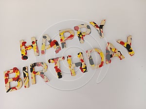 Happy birthday message