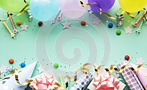 Happy birthday and party background