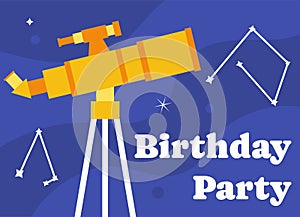 Happy birthday post vector