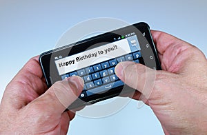 Happy Birthday Text