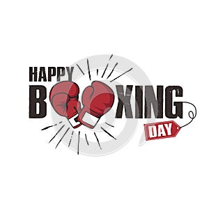 Happy boxing day handlettering