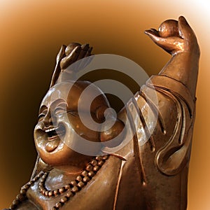 Happy Buddha figurine