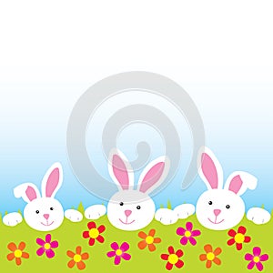 Happy bunnies photo