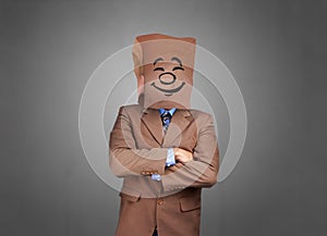 Happy Businessman Concept