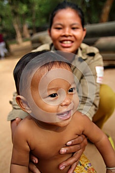 Happy Cambodian Kid