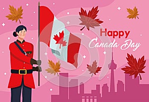 happy canada day card