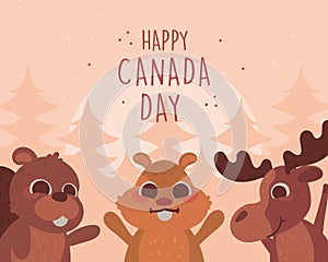 happy canada day card