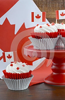 Happy Canada Day Cupcakes