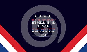 Happy Cesar Chavez Day beautiful design photo