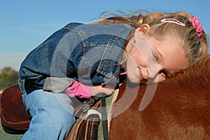 Happy Child on pony
