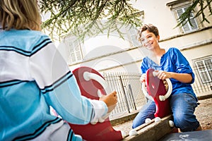 Happy Children Playing