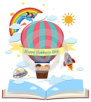 Happy Children`s Day Card