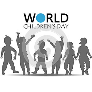 Happy children`s day for international children celebration. Jawaharlal Nehru`s birthday