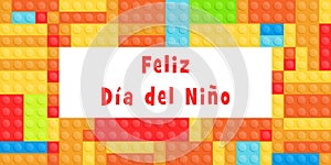 Happy Children`s Day in Spanish language photo