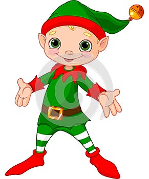 Happy Christmas Elf photo