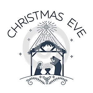 Happy Christmas Eve logo