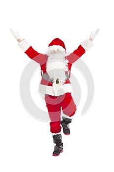 Happy Christmas Santa Claus dancing