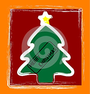 Happy christmas trees