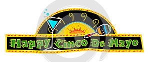 Happy Cinco de Mayo Banner photo