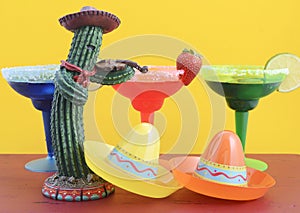 Happy Cinco de Mayo colorful party theme photo