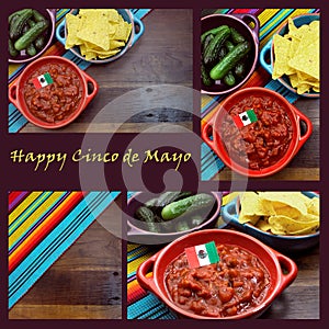 Happy Cinco de Mayo, 5th May, collage photo
