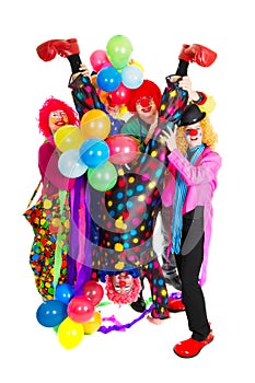 Happy clowns