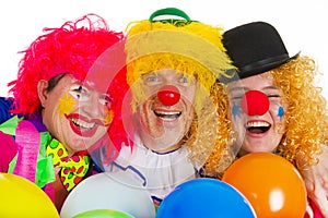 Happy clowns