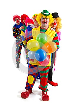 Happy clowns