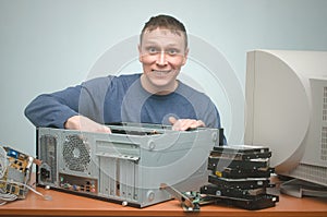 Computer repairman.