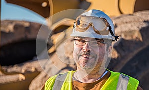 Happy Construction Worker