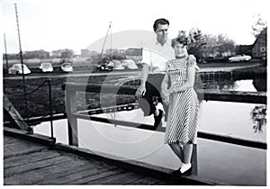 Happy couple 1956