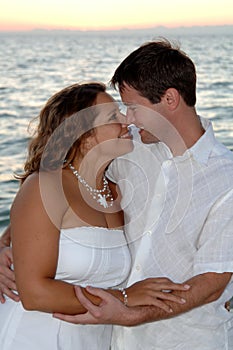 Happy Couple on beach