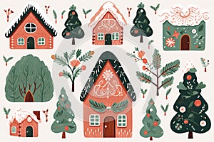 happy cozy Christmas backgroundhappy cozy Christmas background