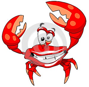 Happy crab