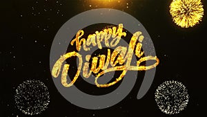 Happy Diwali Dipawali Text Greeting, Wishes, Celebration, invitation Background 29